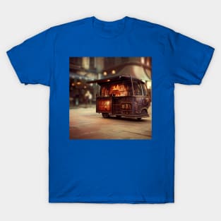 Steampunk Tokyo Ramen Cart T-Shirt